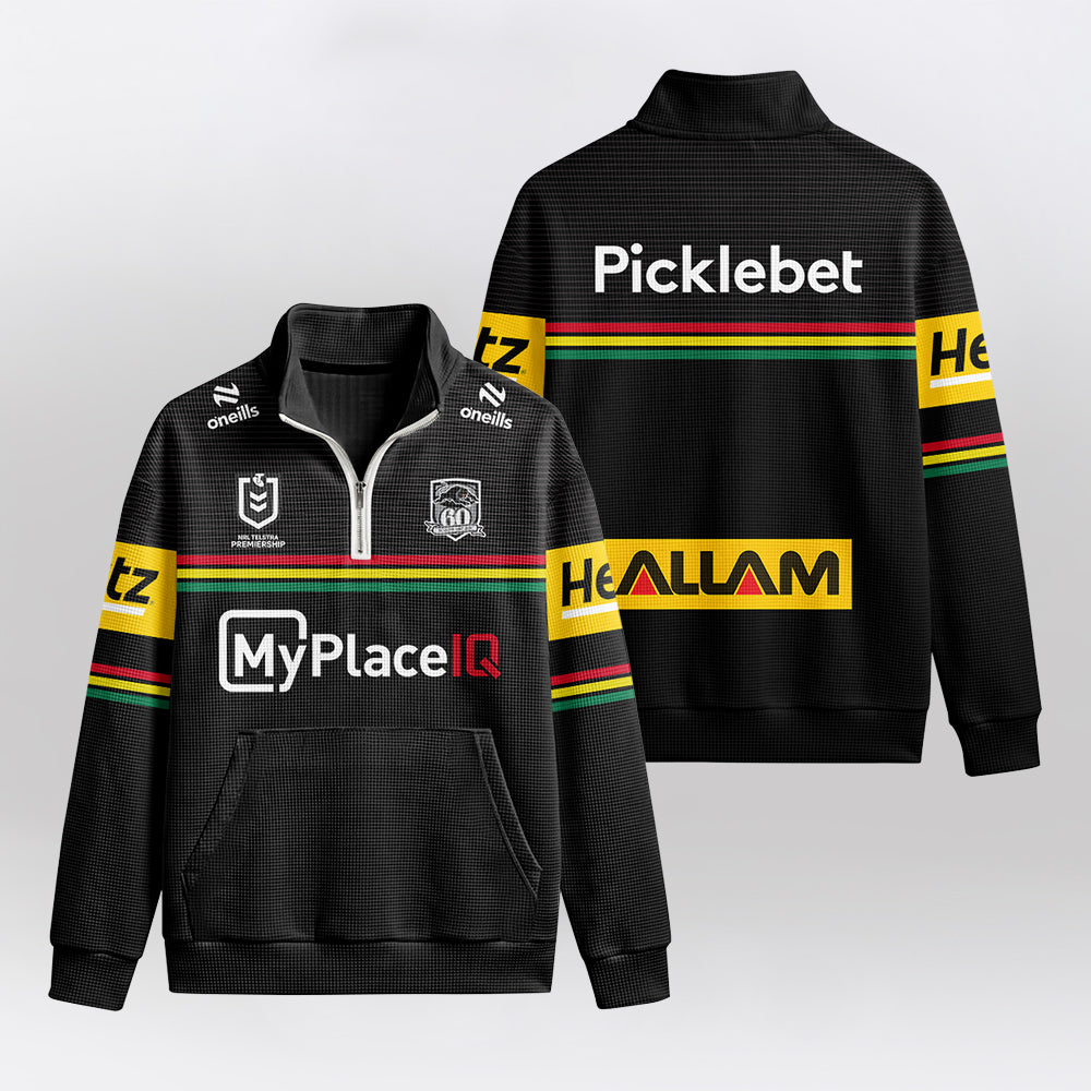 Penrith Quarterzip Waffle Sweatshirt