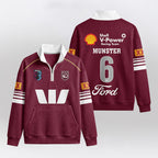 Queensland Rugby 2026 Munster Quarterzip Waffle Sweatshirt