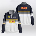 Cowboys Quarterzip Waffle Sweatshirt