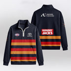 Adelaide Football 2026 Quarterzip Waffle Sweatshirt