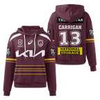 Brisbane Patrick Carrigan Unisex Home Waffle Hoodie