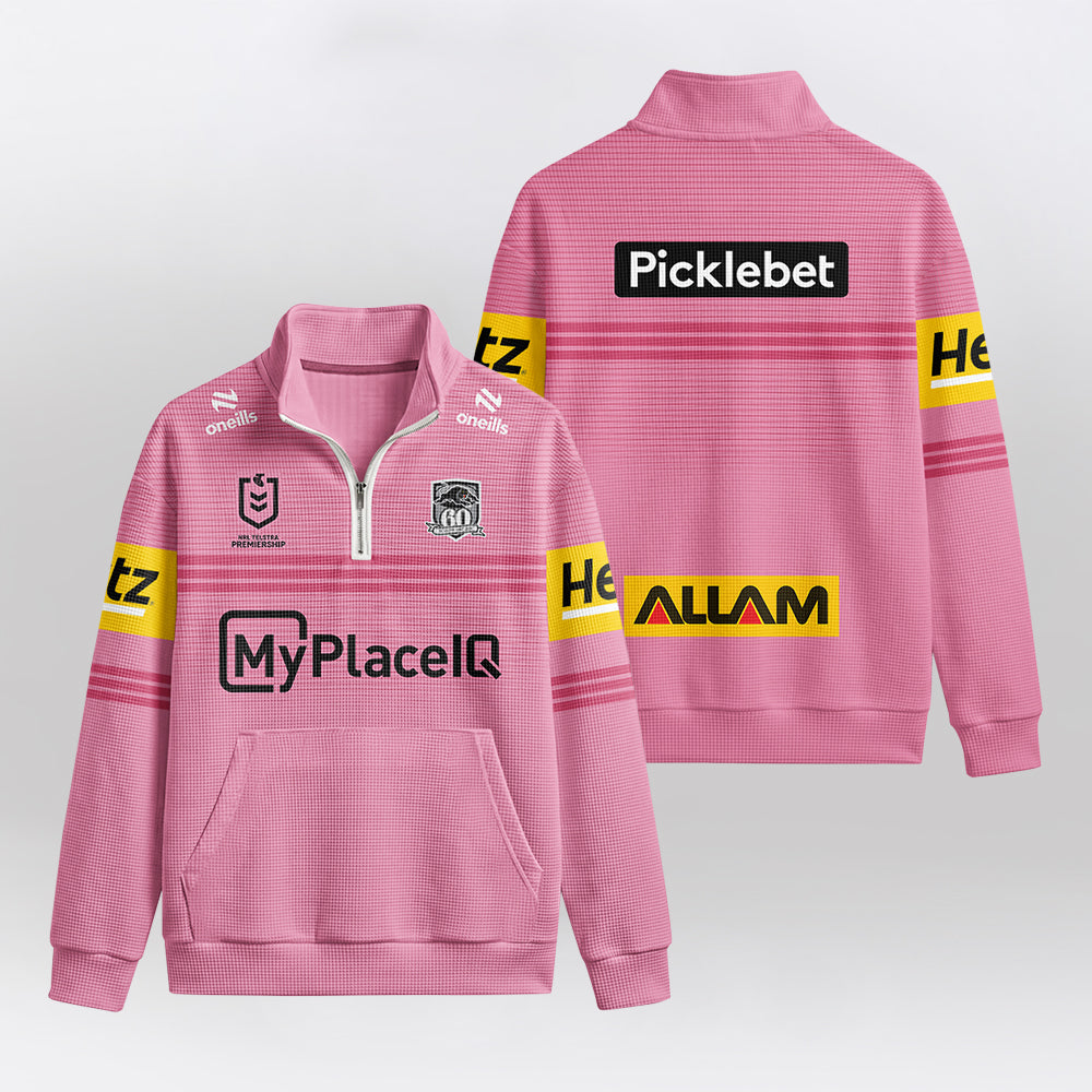 Penrith Quarterzip Waffle Sweatshirt