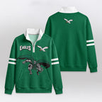Eagles x D.D Quarterzip Waffle Sweatshirt