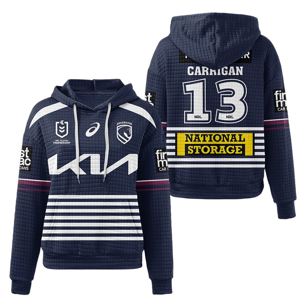 Brisbane Patrick Carrigan Unisex Home Waffle Hoodie