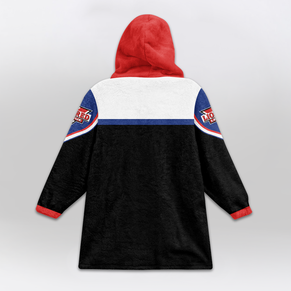 New Zealand 2001 Retro Unisex Blanket Hoodie