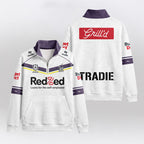 Melbourne Quarterzip Waffle Sweatshirt