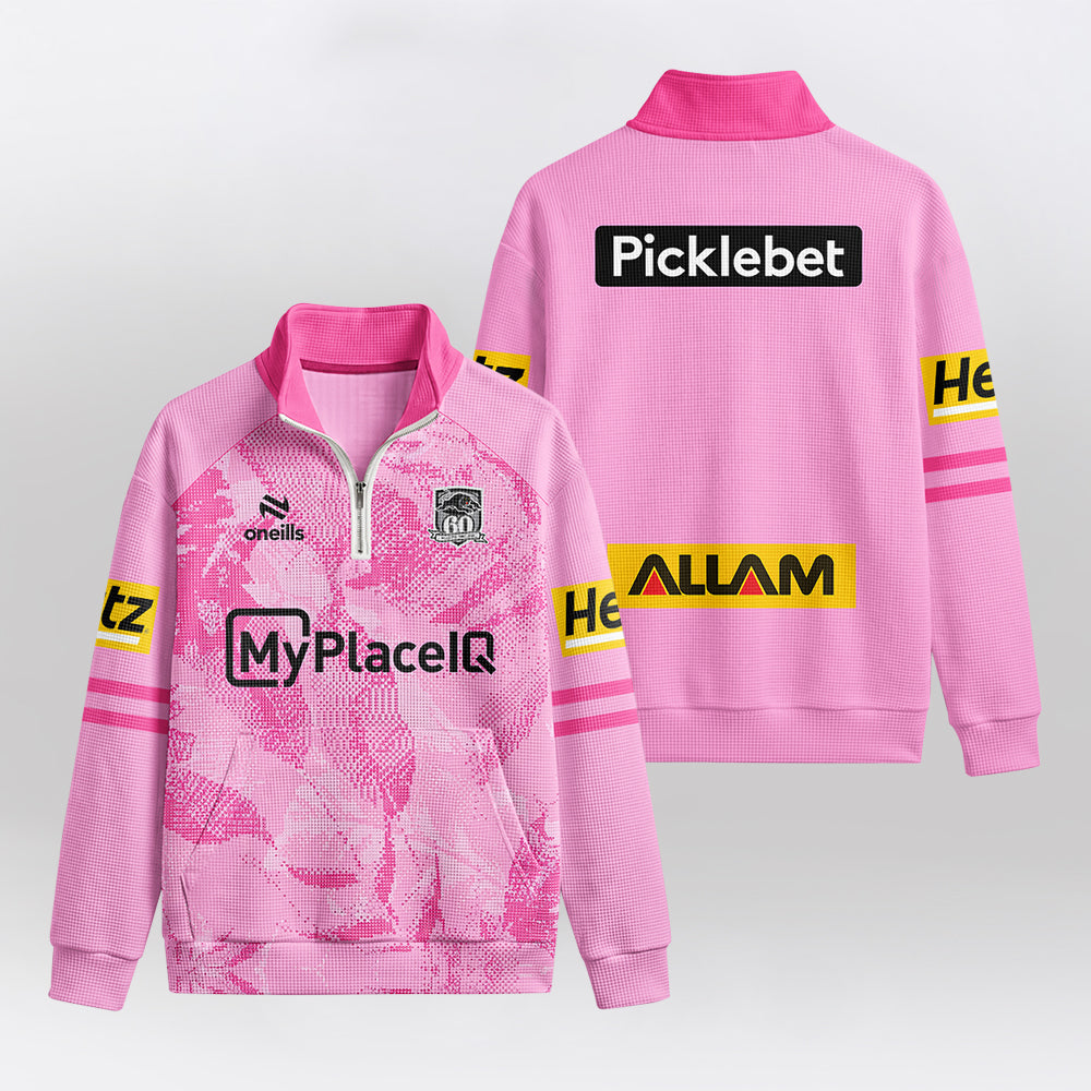 Penrith Quarterzip Waffle Sweatshirt