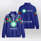 Warriors Quarterzip Waffle Sweatshirt