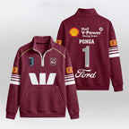 Queensland Rugby 2026 Ponga Quarterzip Waffle Sweatshirt