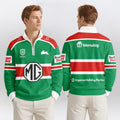 Rabbitohs Quarterzip Waffle Sweatshirt