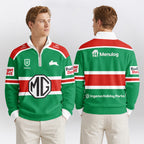 Rabbitohs Quarterzip Waffle Sweatshirt