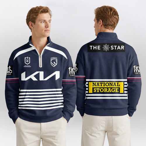 Brisbane Quarterzip Waffle Sweatshirt