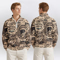 Penrith Quarterzip Waffle Sweatshirt