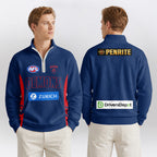 Melbourne Quarterzip Waffle Sweatshirt