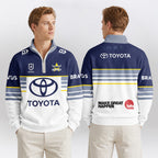 Cowboys Quarterzip Waffle Sweatshirt