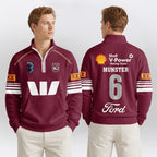 Queensland Rugby 2026 Munster Quarterzip Waffle Sweatshirt