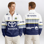 Cowboys Quarterzip Waffle Sweatshirt