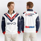 Roosters Quarterzip Waffle Sweatshirt