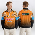 Tigers Quarterzip Waffle Sweatshirt