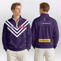 Fremantle Dockers Quarterzip Waffle Sweatshirt
