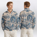 Cronulla-Sutherland Quarterzip Waffle Sweatshirt