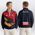 Adelaide Football 2026  Quarterzip Waffle Sweatshirt