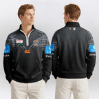 Tigers Quarterzip Waffle Sweatshirt