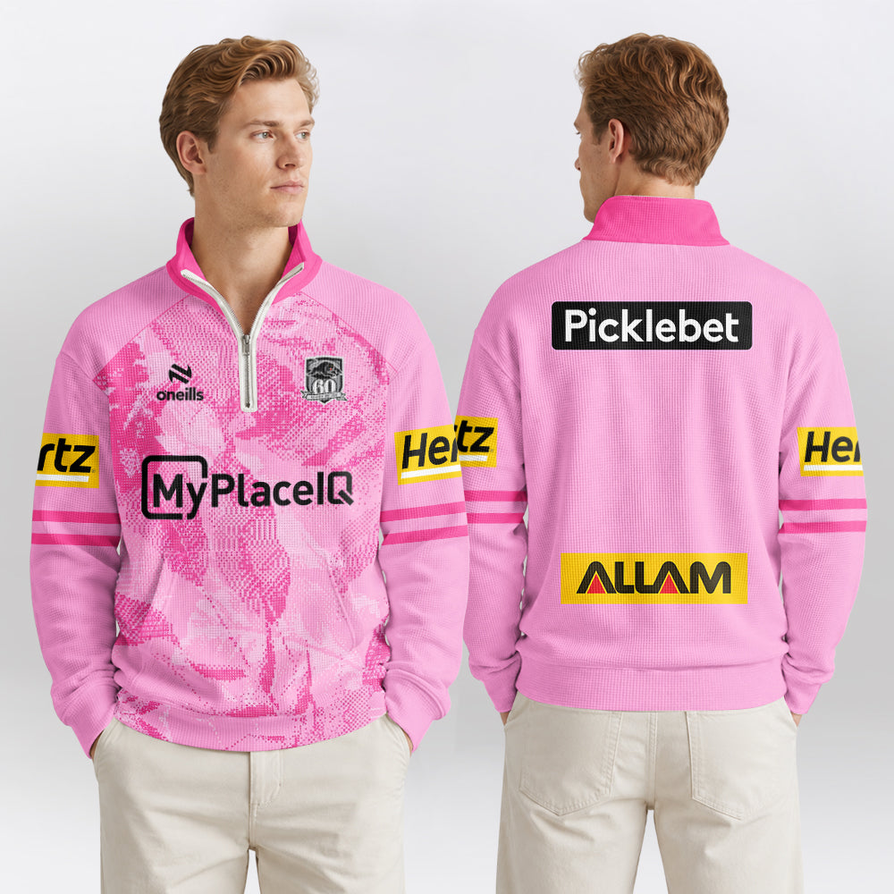 Penrith Quarterzip Waffle Sweatshirt