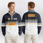 Cowboys Quarterzip Waffle Sweatshirt