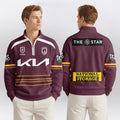 Brisbane Quarterzip Waffle Sweatshirt