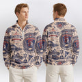 Sydney Roosters Quarterzip Waffle Sweatshirt