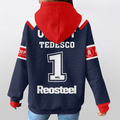 Sydney James Tedesco Unisex Home Waffle Hoodie