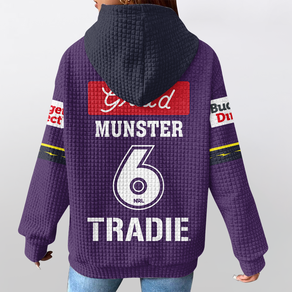 Melbourne Cameron Munster Unisex Home Waffle Hoodie