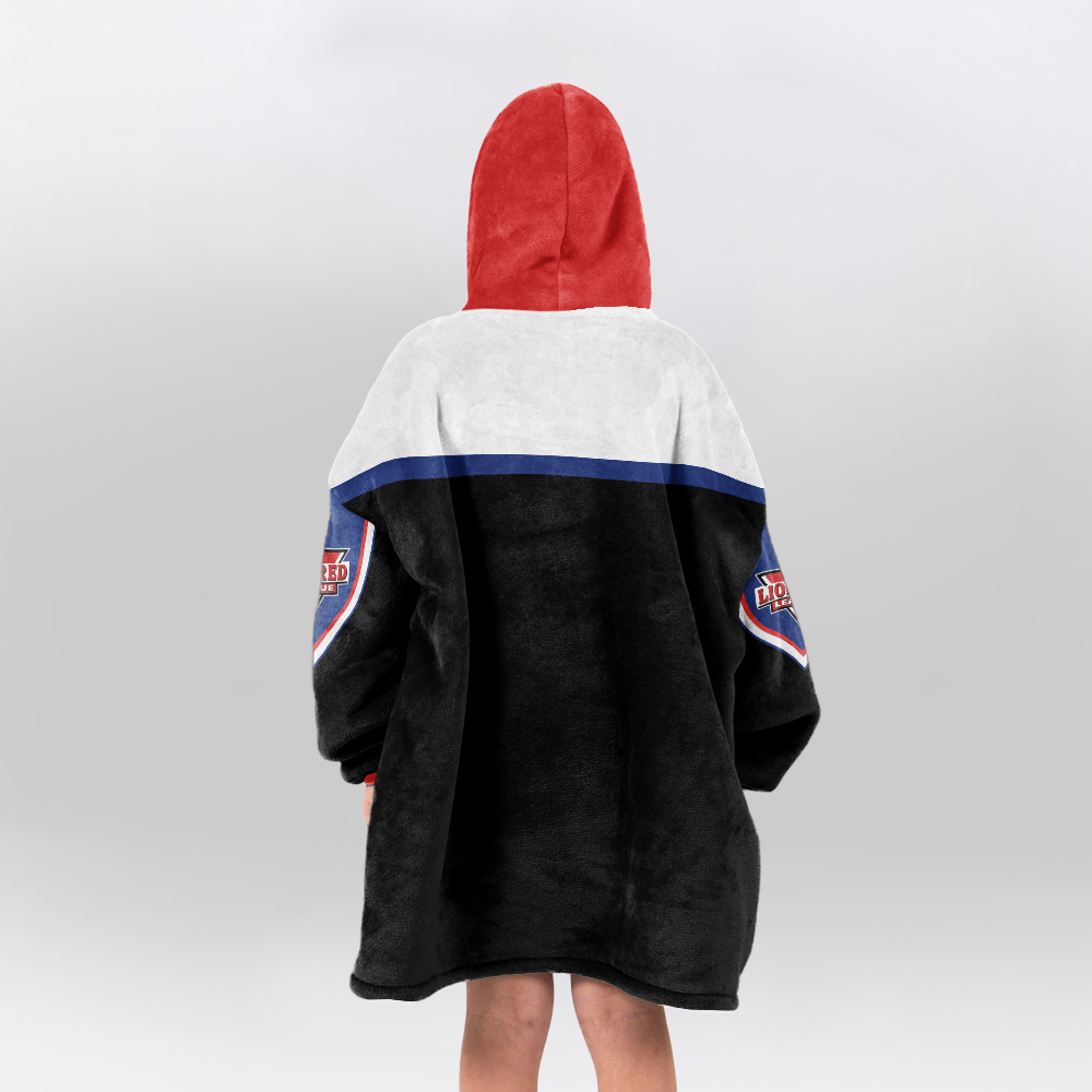 New Zealand 2001 Retro Unisex Blanket Hoodie