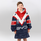 Sydney James Tedesco Unisex Home Blanket Hoodie