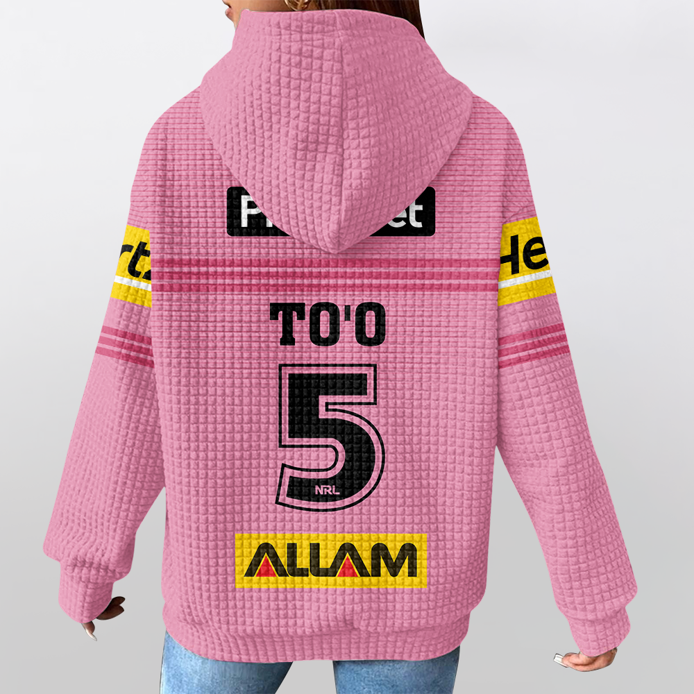 Penrith Brian To'o Unisex Home Waffle Hoodie