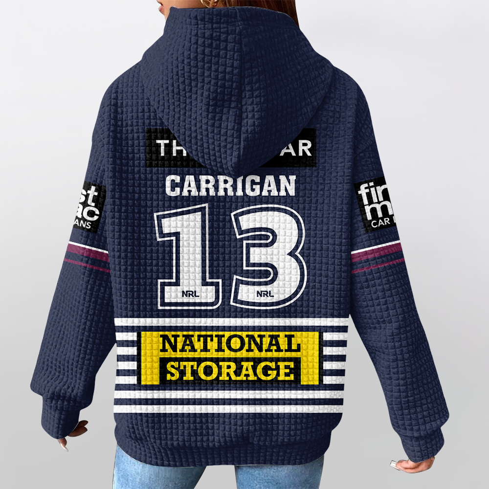 Brisbane Patrick Carrigan Unisex Home Waffle Hoodie