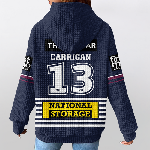 Brisbane Patrick Carrigan Unisex Home Waffle Hoodie