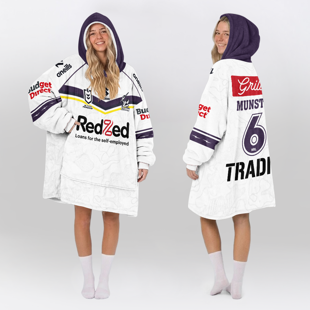 Melbourne Cameron Munster Unisex Away Blanket Hoodie