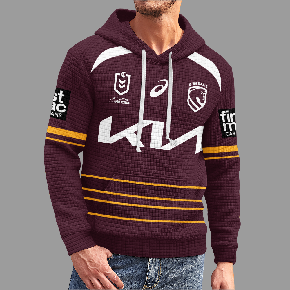 Brisbane Patrick Carrigan Unisex Home Waffle Hoodie
