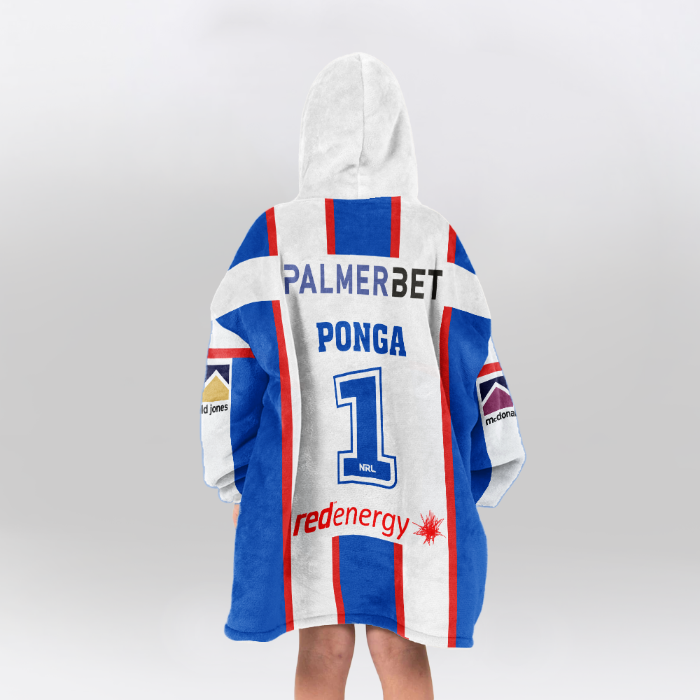 Newcastle Unisex Kalyn Ponga Away Blanket Hoodie