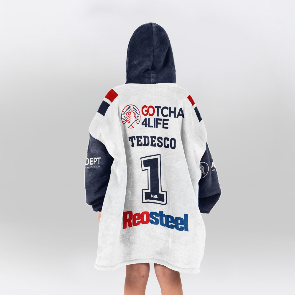Sydney James Tedesco Unisex Away Blanket Hoodie