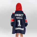 Sydney James Tedesco Unisex Home Blanket Hoodie