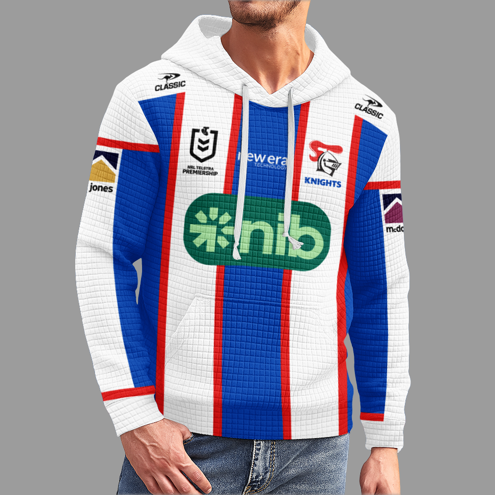 Newcastle Unisex Kalyn Ponga Away Waffle Hoodie