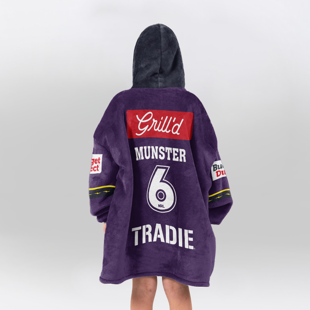 Melbourne Cameron Munster Unisex Home Blanket Hoodie