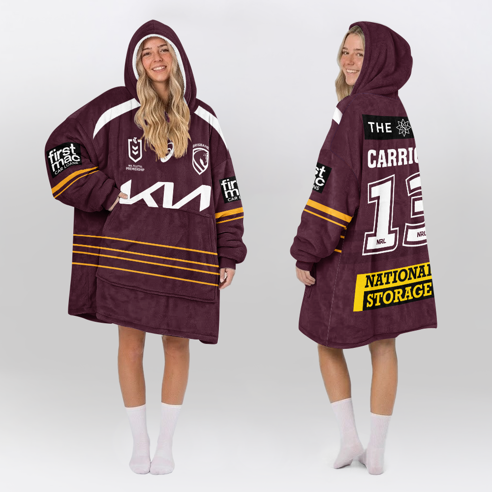 Brisbane Patrick Carrigan Unisex Blanket Hoodie