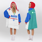 New Zealand 2026 Green Unisex Blanket Hoodie