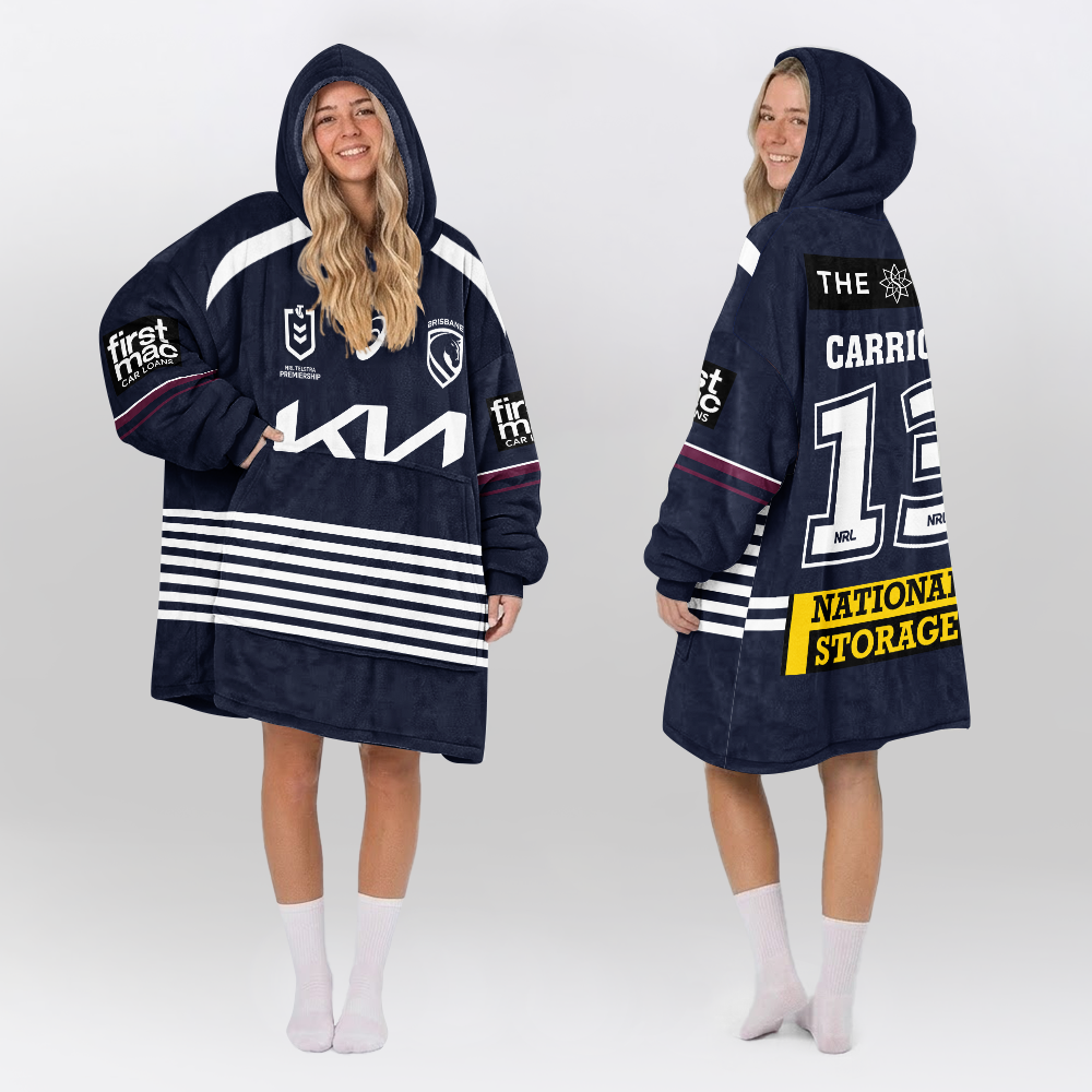Brisbane Patrick Carrigan Unisex Blanket Hoodie