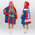 Newcastle Kalyn Ponga Unisex Home Blanket Hoodie