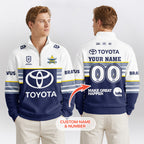 Cowboys Quarterzip Waffle Sweatshirt